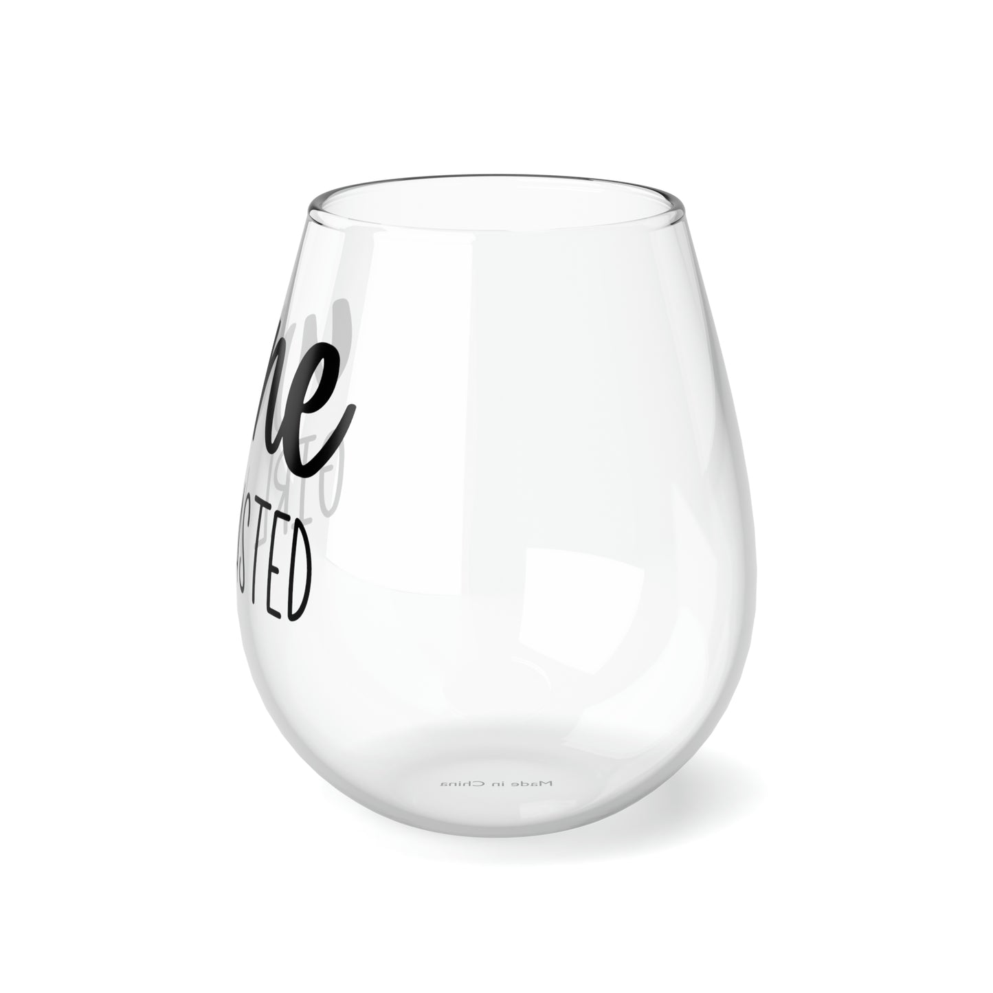 Stemless Wine Glass, 11.75oz