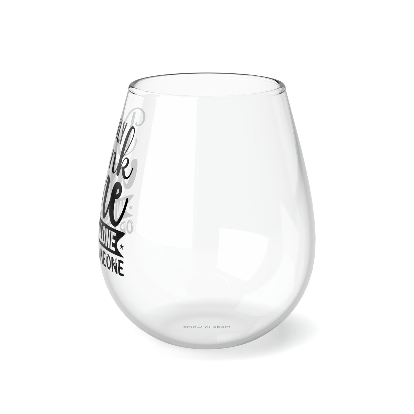 Stemless Wine Glass, 11.75oz