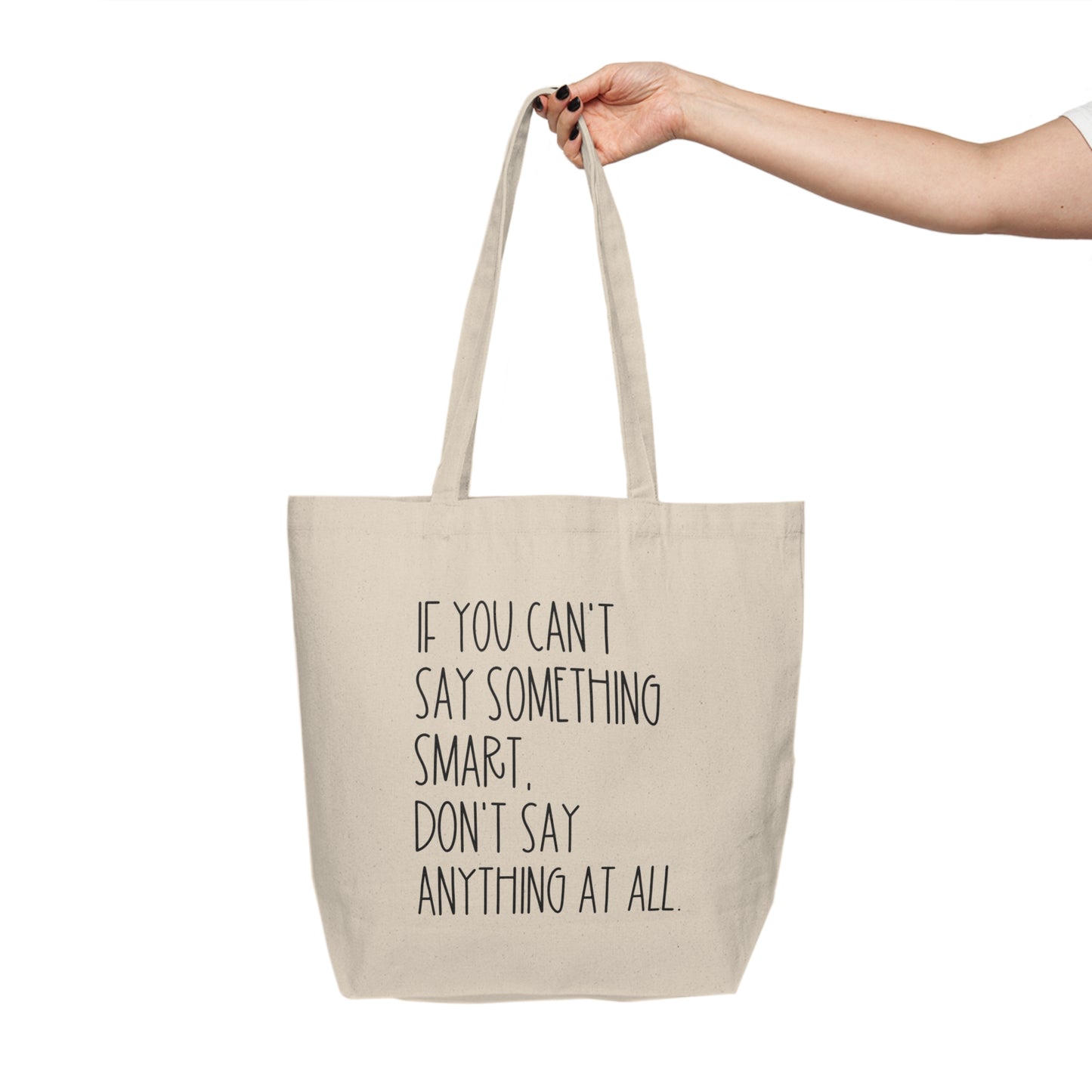 Canvas Shopping Tote