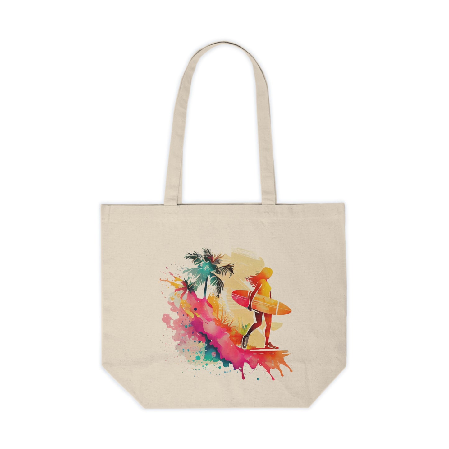 Canvas Shopping Tote