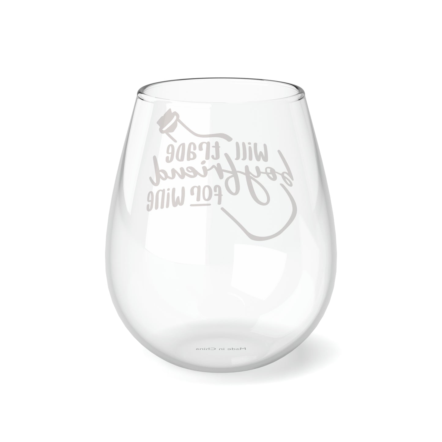 Stemless Wine Glass, 11.75oz