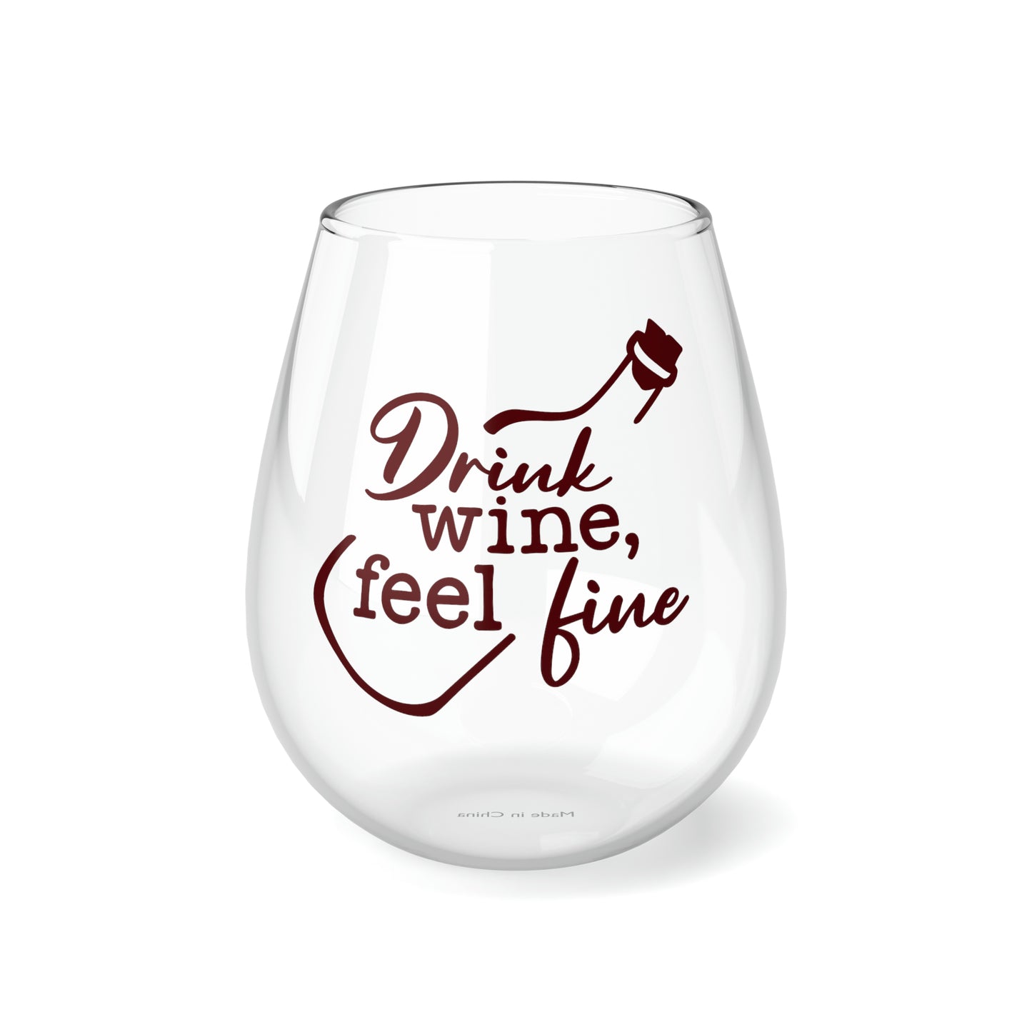 Stemless Wine Glass, 11.75oz