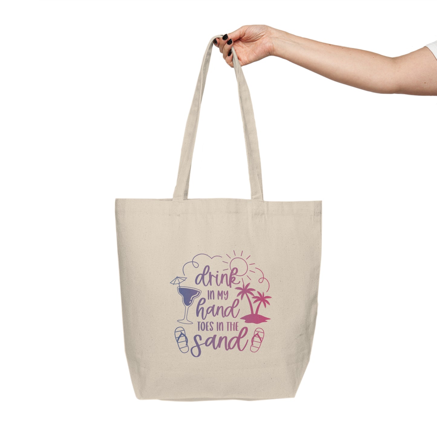 Canvas Shopping Tote