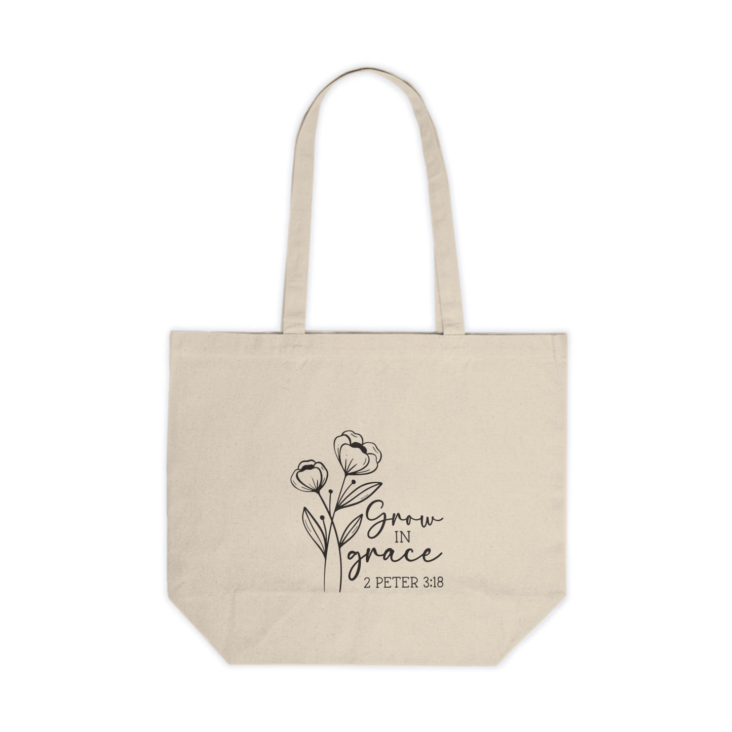 Canvas Shopping Tote