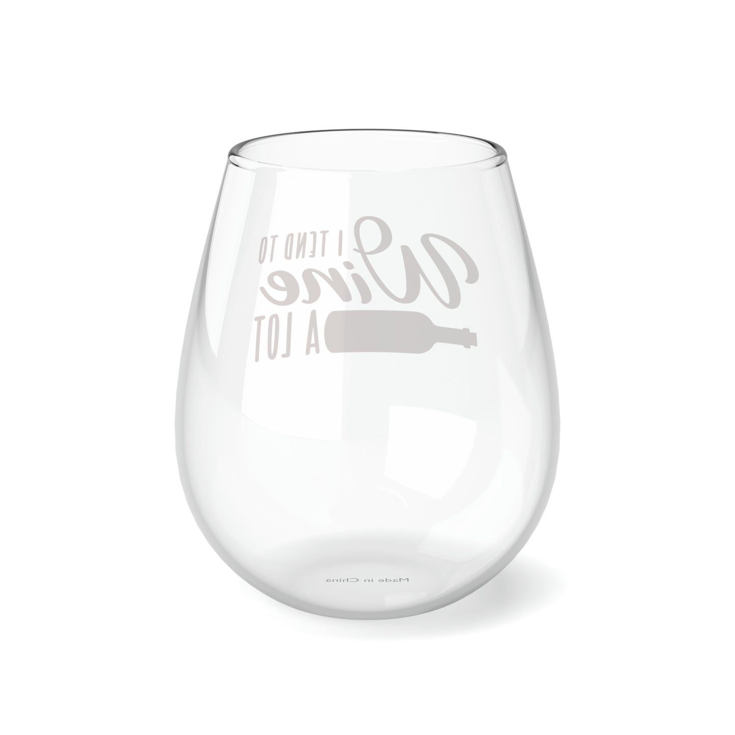 Stemless Wine Glass, 11.75oz