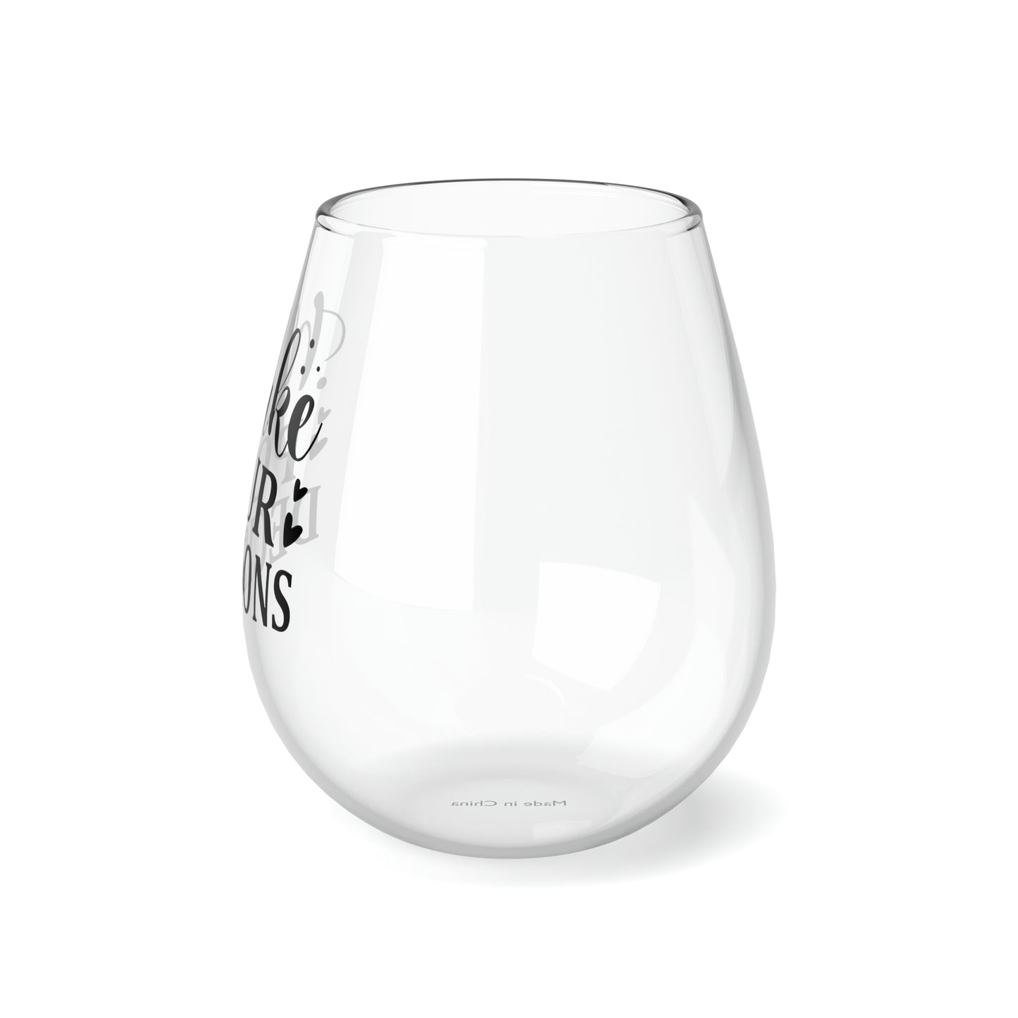 Stemless Wine Glass, 11.75oz