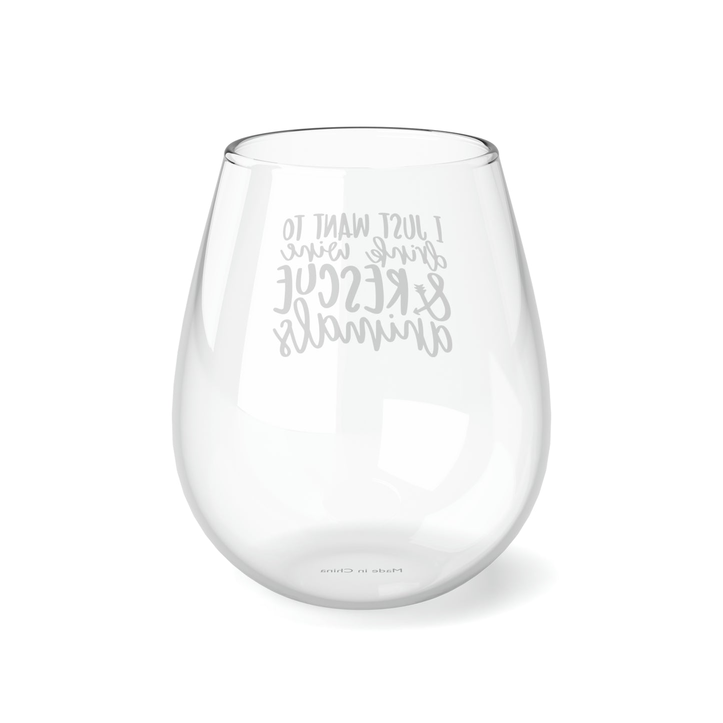 Stemless Wine Glass, 11.75oz