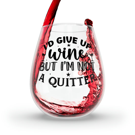 Stemless Wine Glass, 11.75oz