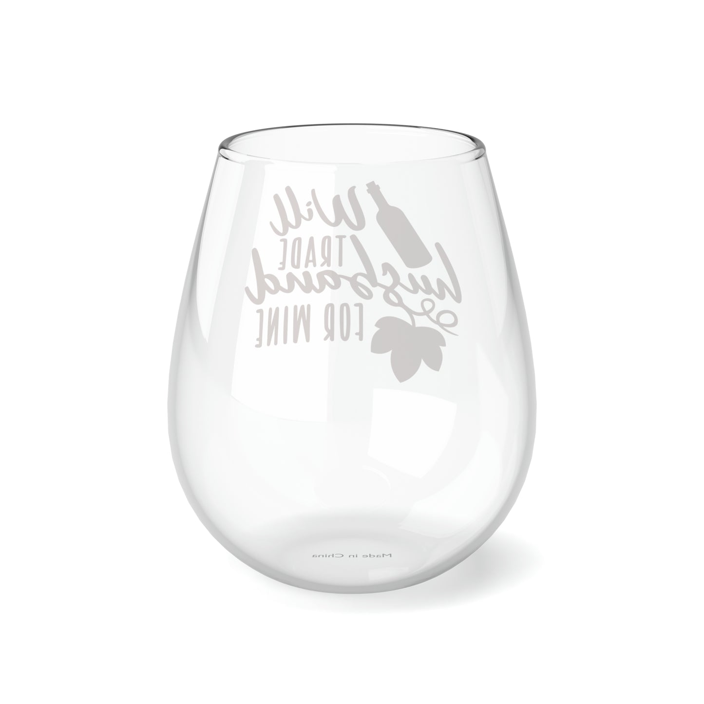 Stemless Wine Glass, 11.75oz