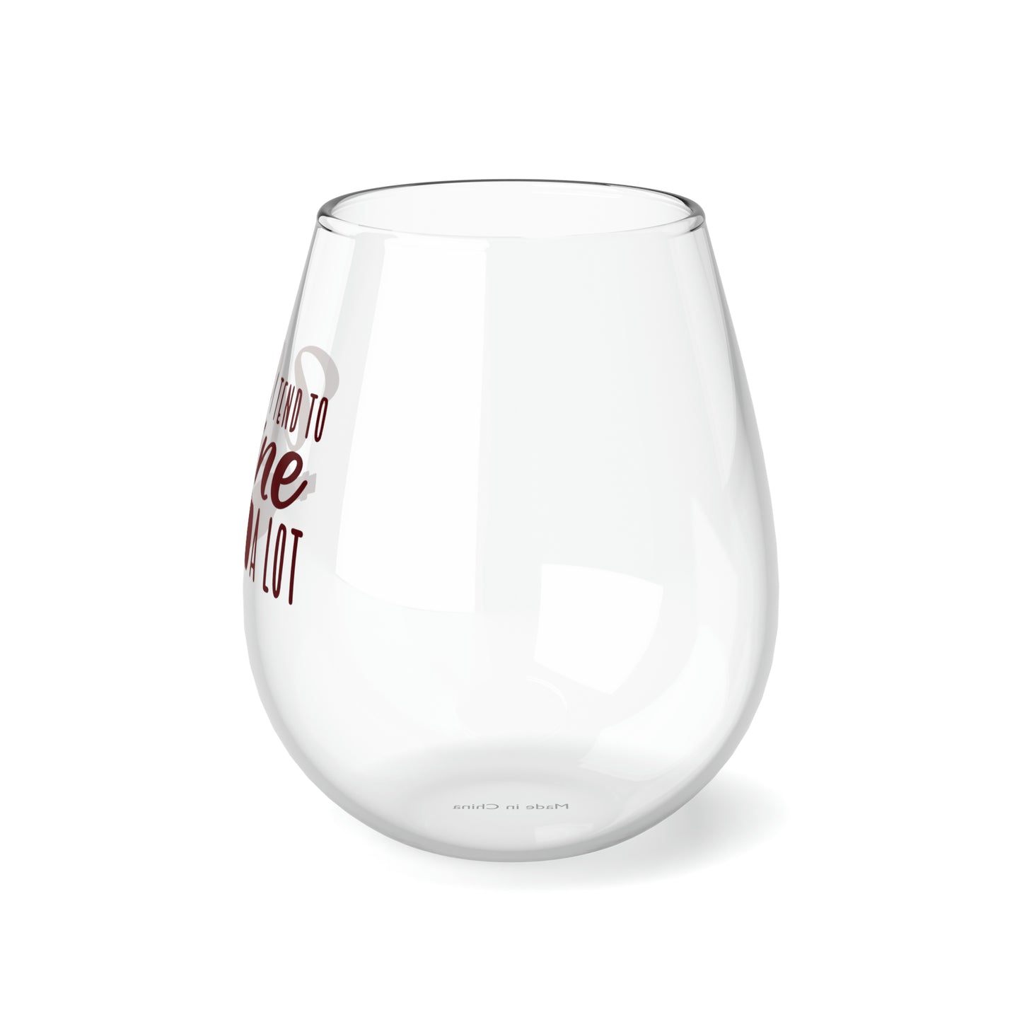 Stemless Wine Glass, 11.75oz