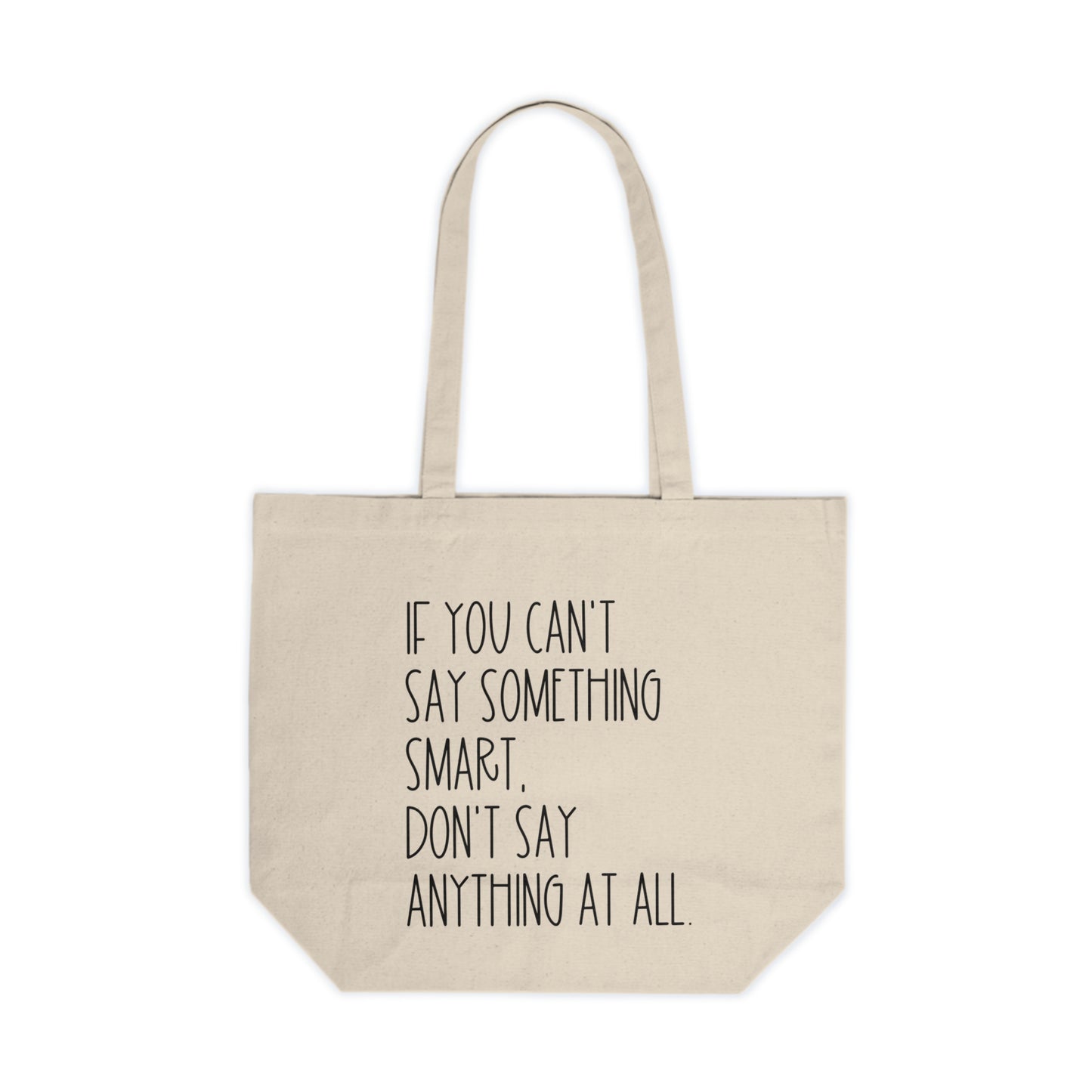 Canvas Shopping Tote