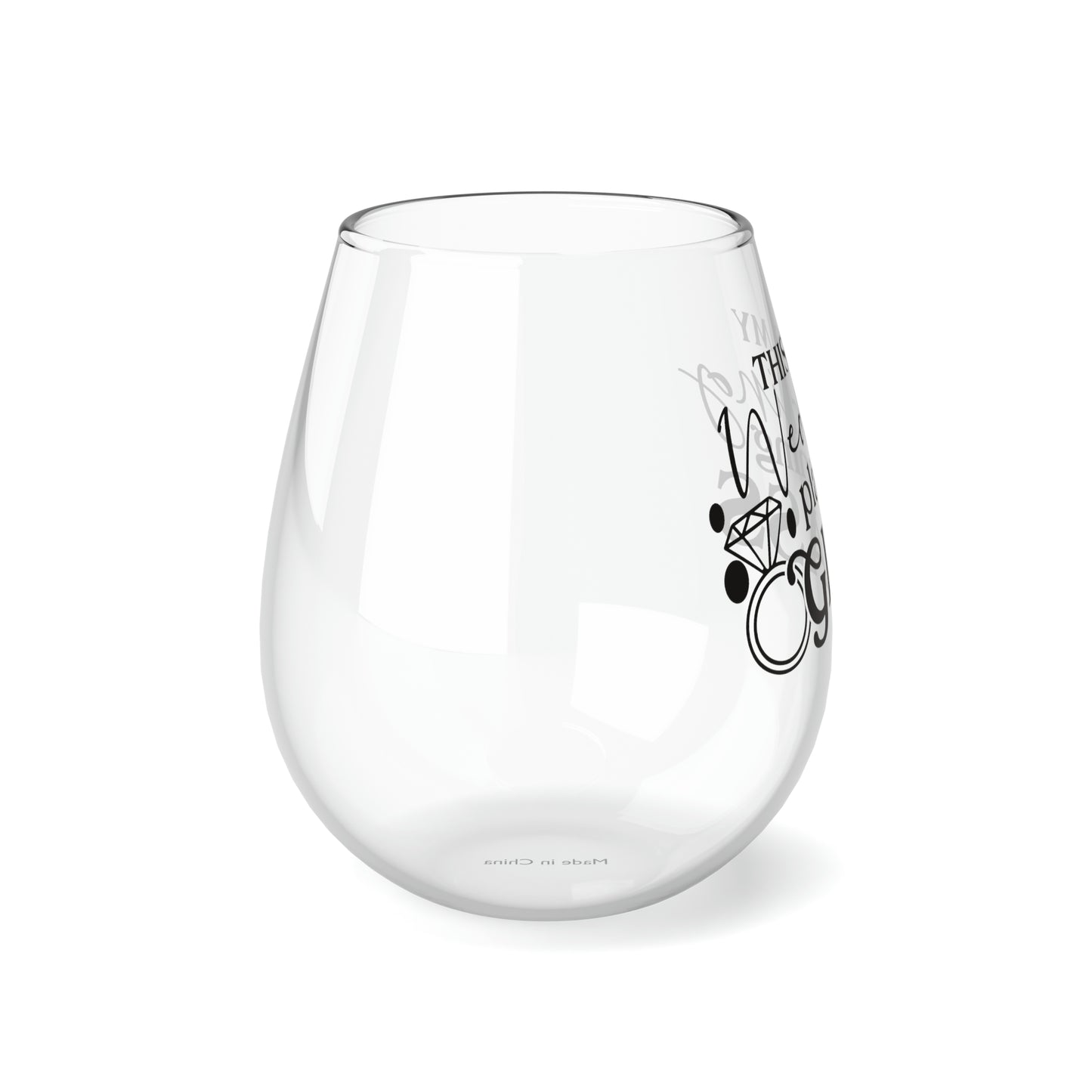 Stemless Wine Glass, 11.75oz