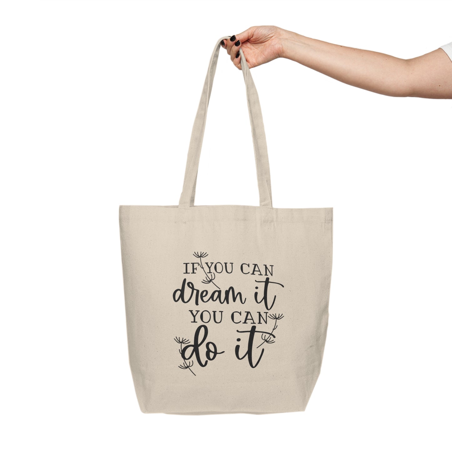 Canvas Shopping Tote