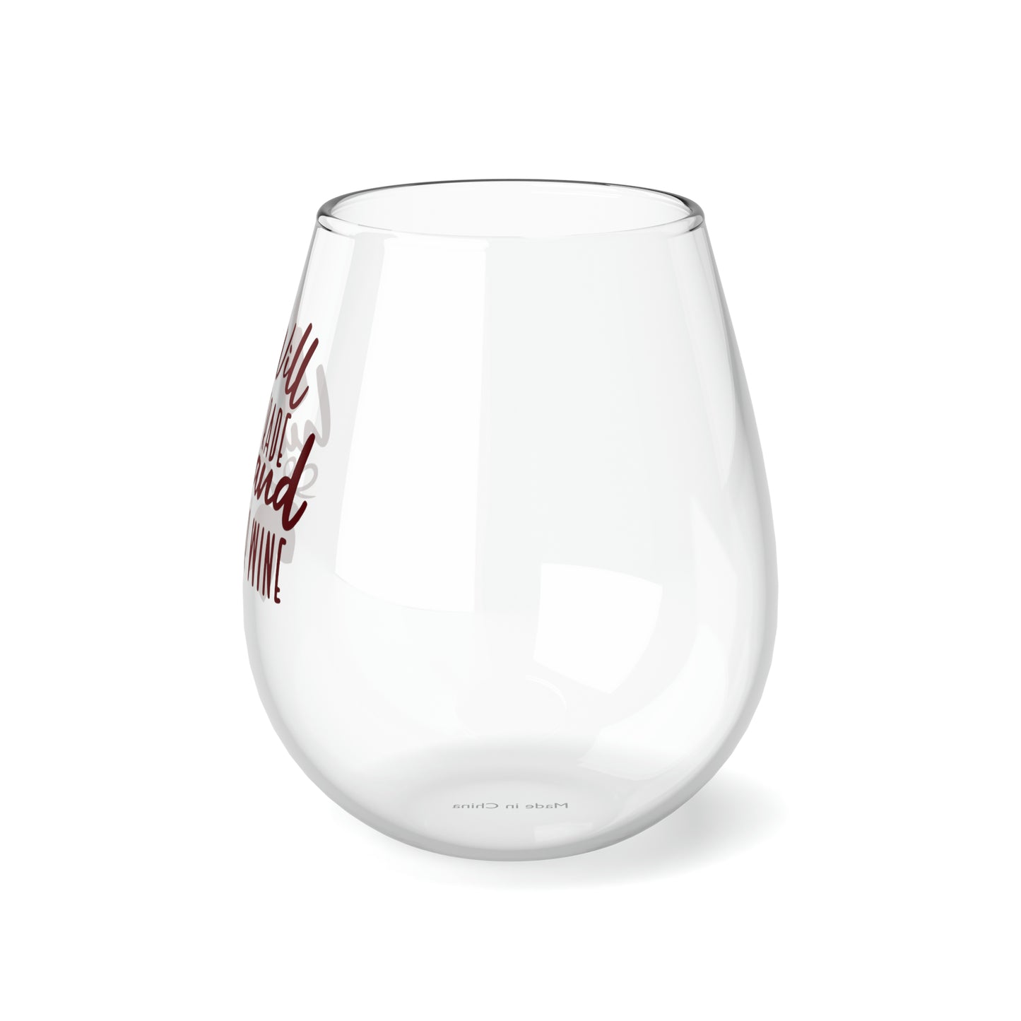 Stemless Wine Glass, 11.75oz