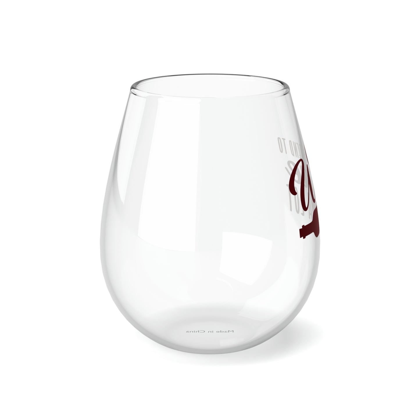 Stemless Wine Glass, 11.75oz