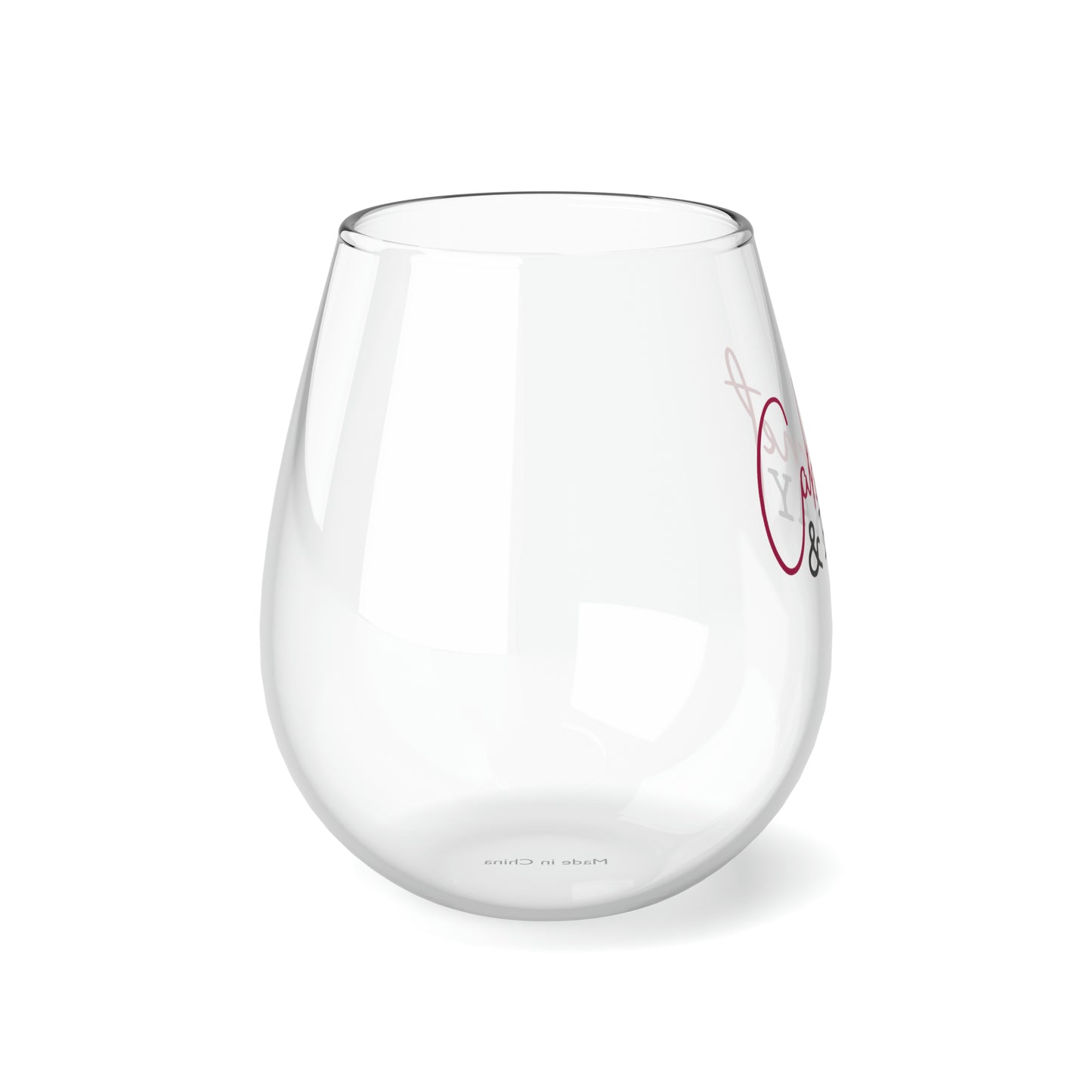 Stemless Wine Glass, 11.75oz