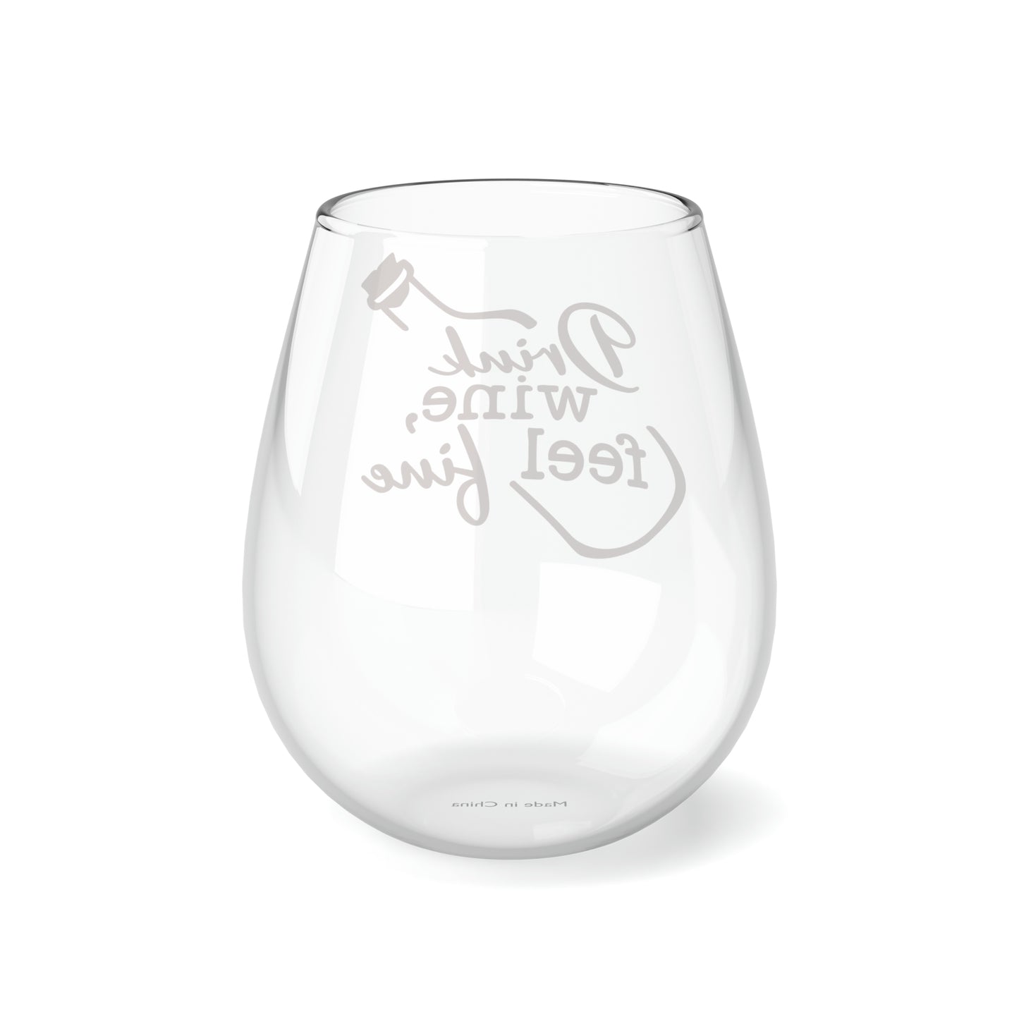 Stemless Wine Glass, 11.75oz