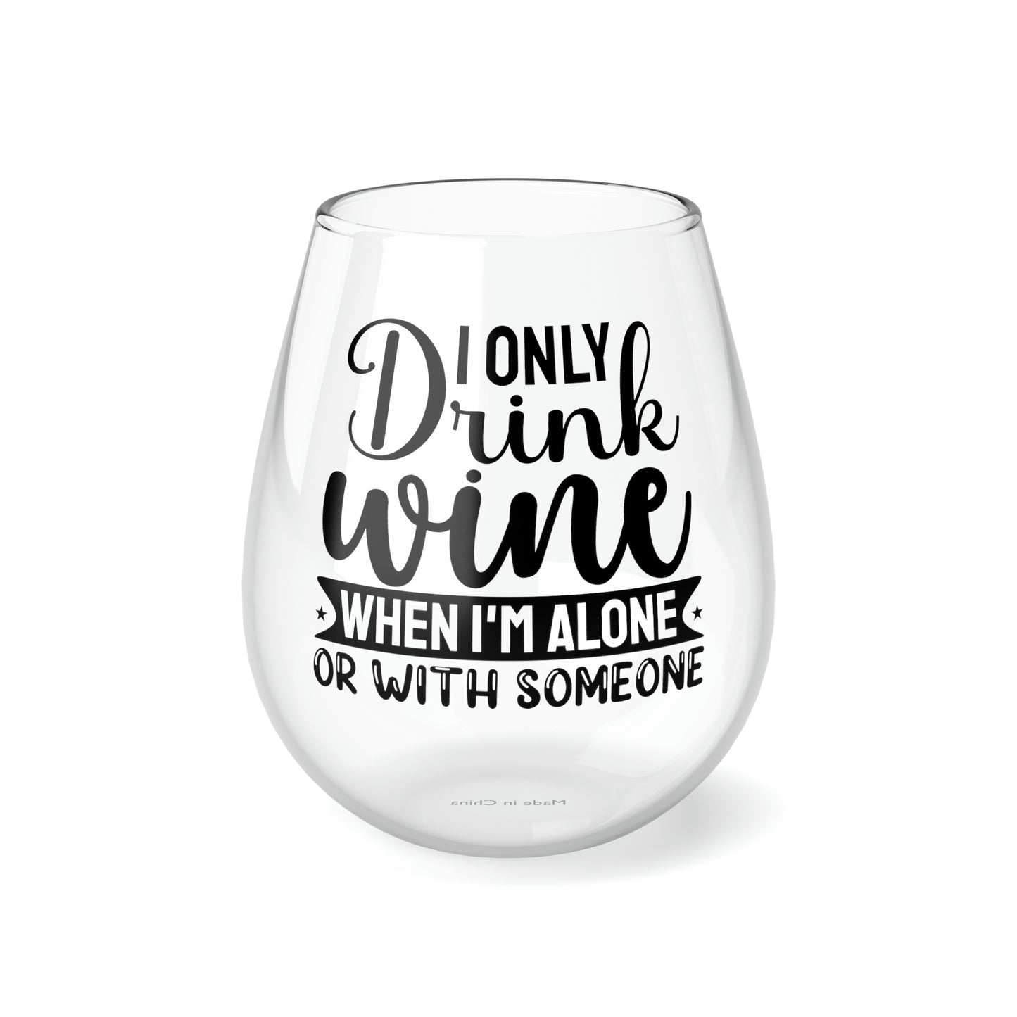 Stemless Wine Glass, 11.75oz