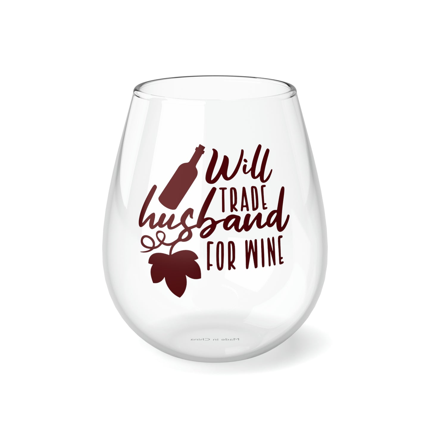 Stemless Wine Glass, 11.75oz