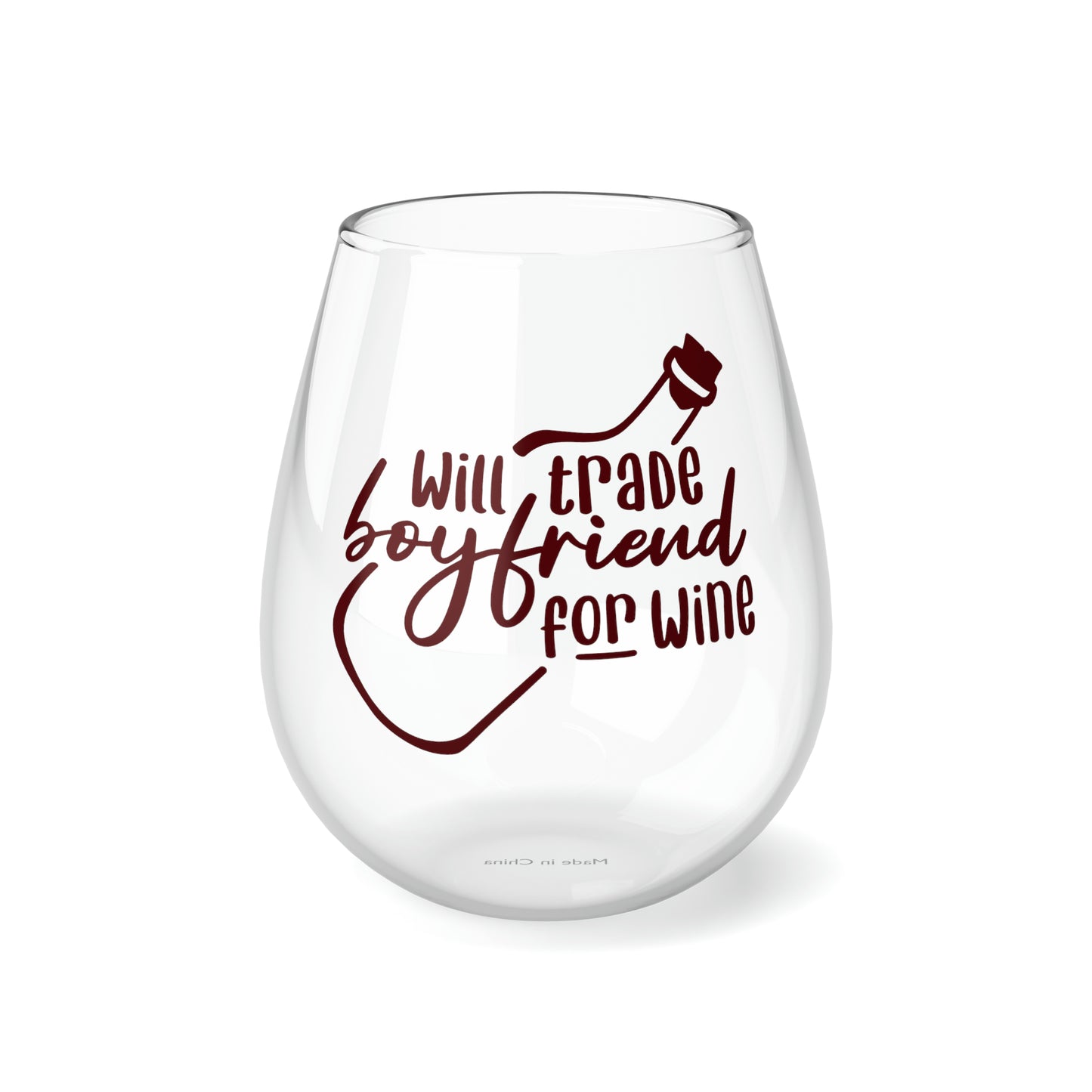 Stemless Wine Glass, 11.75oz