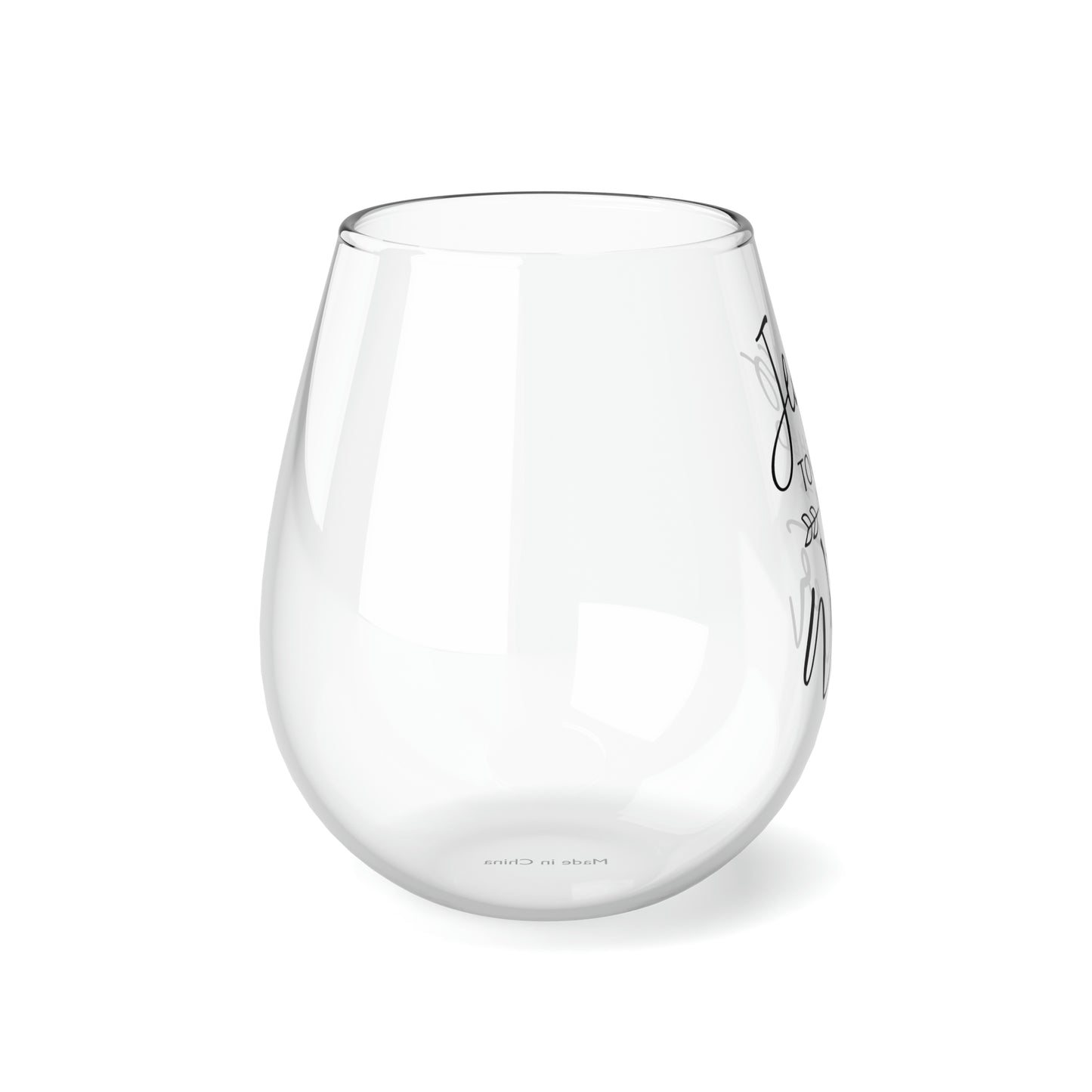 Stemless Wine Glass, 11.75oz