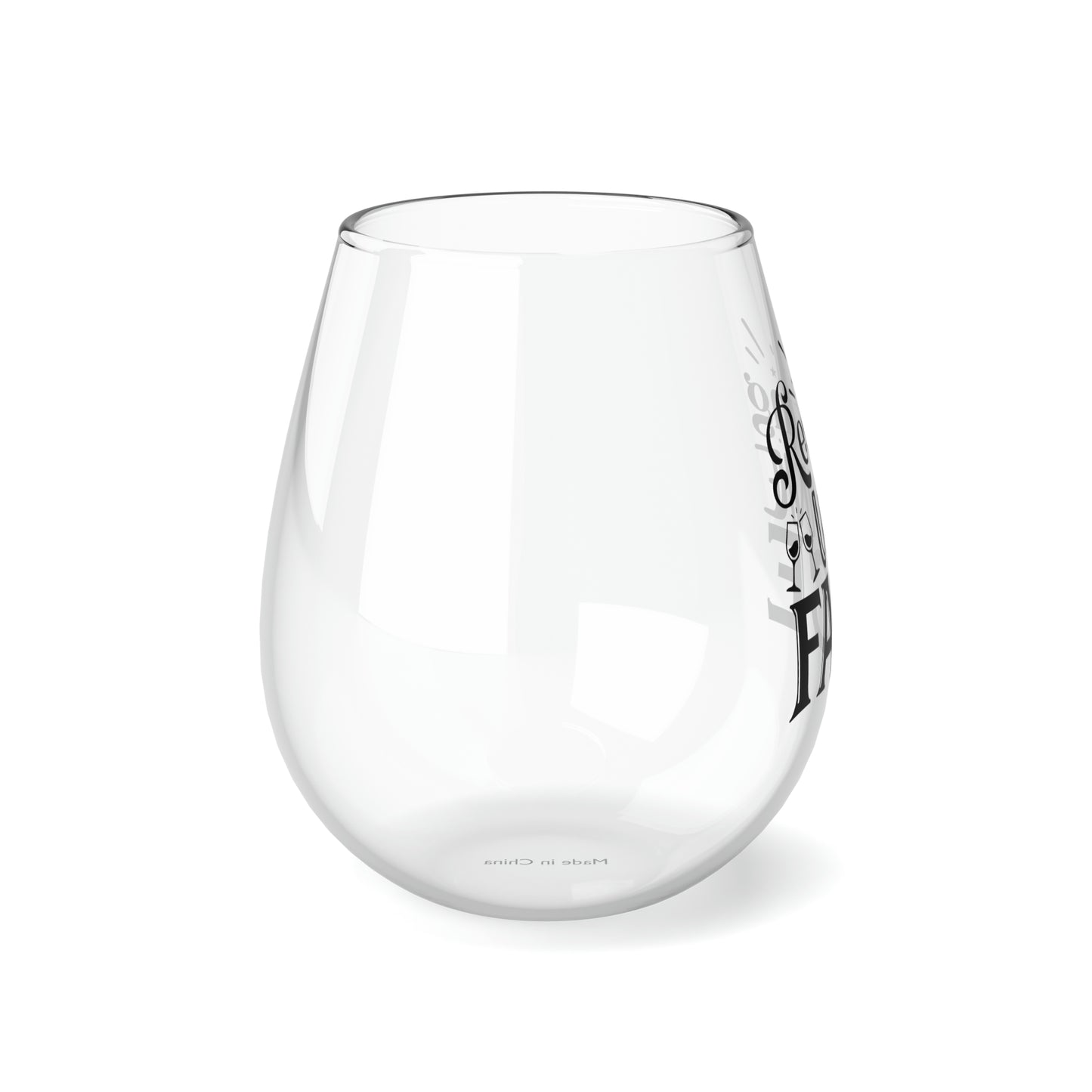 Stemless Wine Glass, 11.75oz