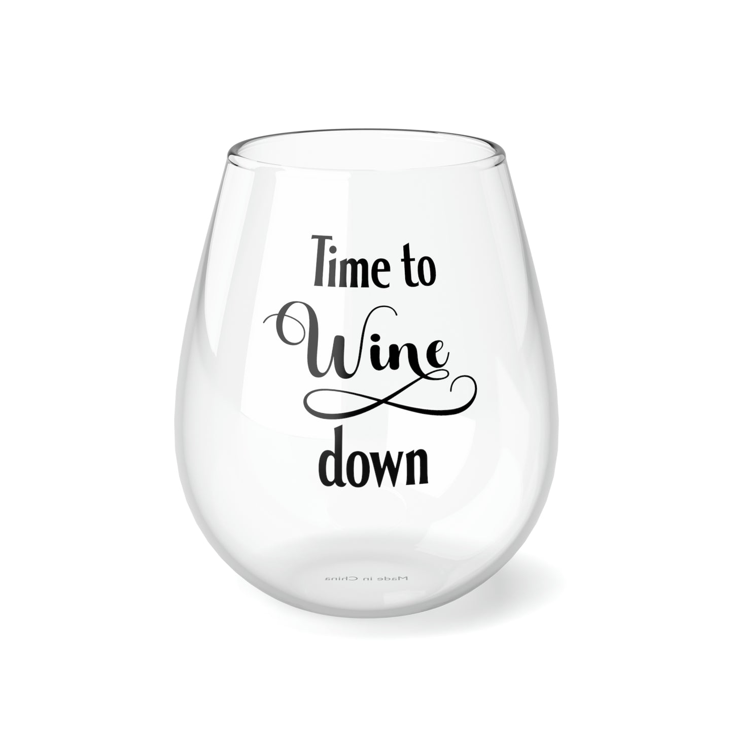 Stemless Wine Glass, 11.75oz